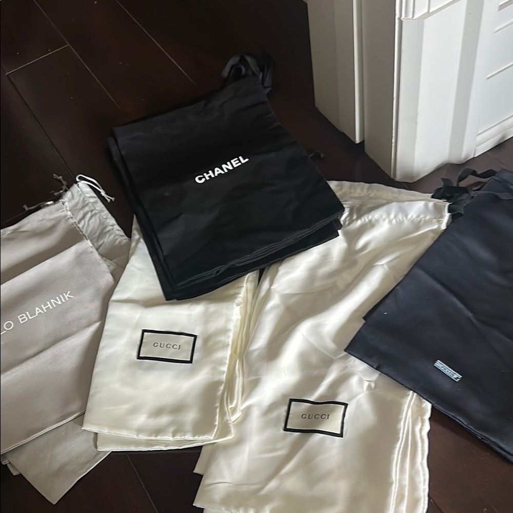 10 Authentic Designer Dust Bags